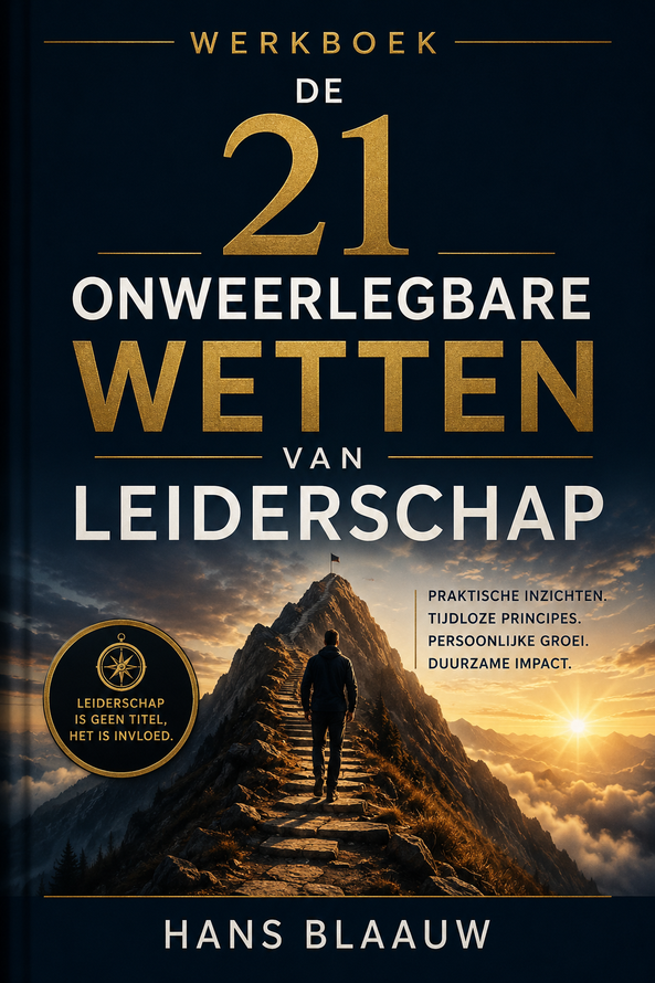 Werkboek: De 21 onweerlegbare wetten van leiderschap door Hans Blaauw
