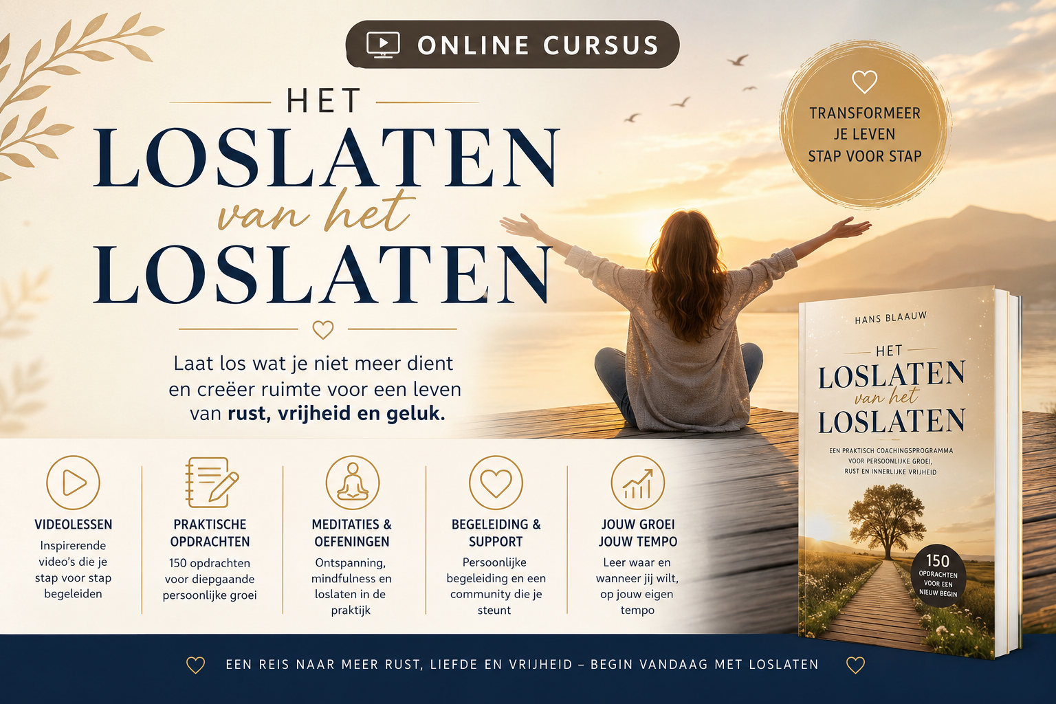 Online cursus: Het loslaten van het loslaten door Hans Blaauw
