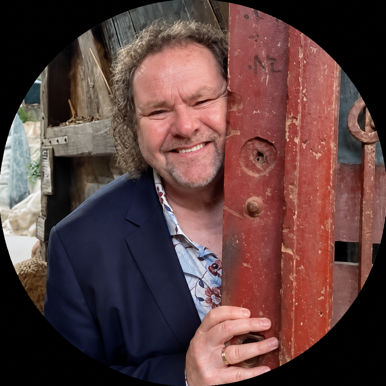 Portretfoto van Hans Blaauw